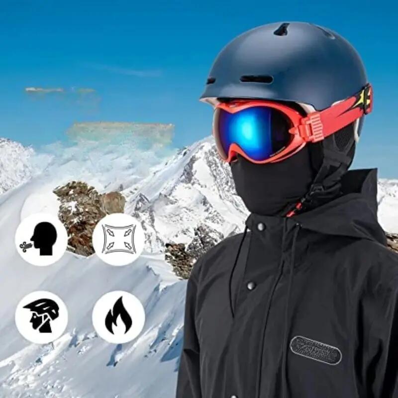 Passamontagna integrale inverno per ciclismo sci e moto 6/7