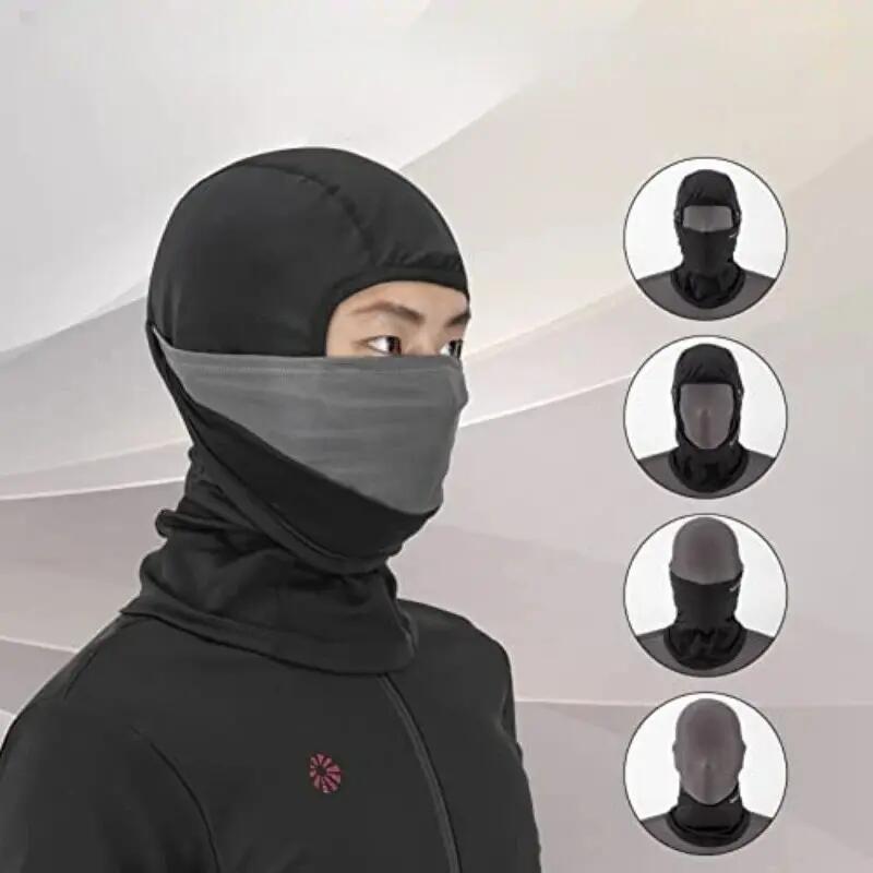 Passamontagna integrale inverno per ciclismo sci e moto 5/7