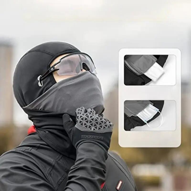 Passamontagna integrale inverno per ciclismo sci e moto 4/7