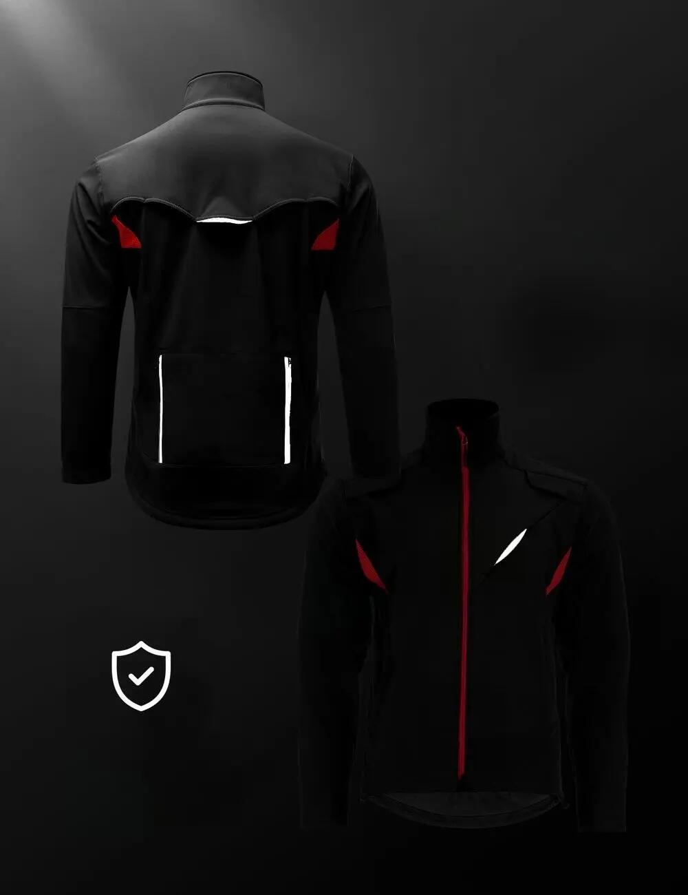 Giacca ciclismo inverno termica unisex 2/2