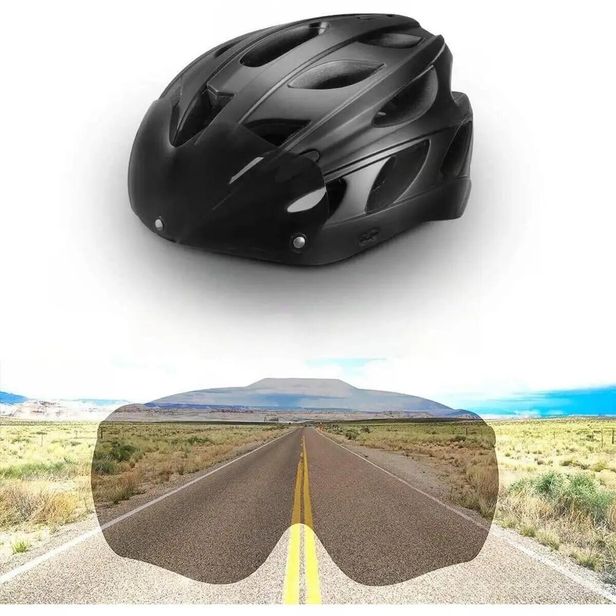 Kask rowerowy z okularami ROCKBROS 5/7
