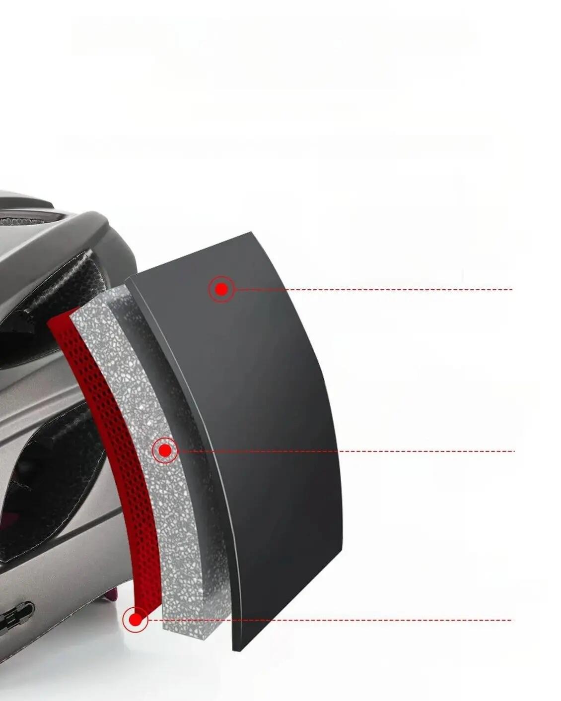 Capacete de bicicleta com óculos ROCKBROS 5/5