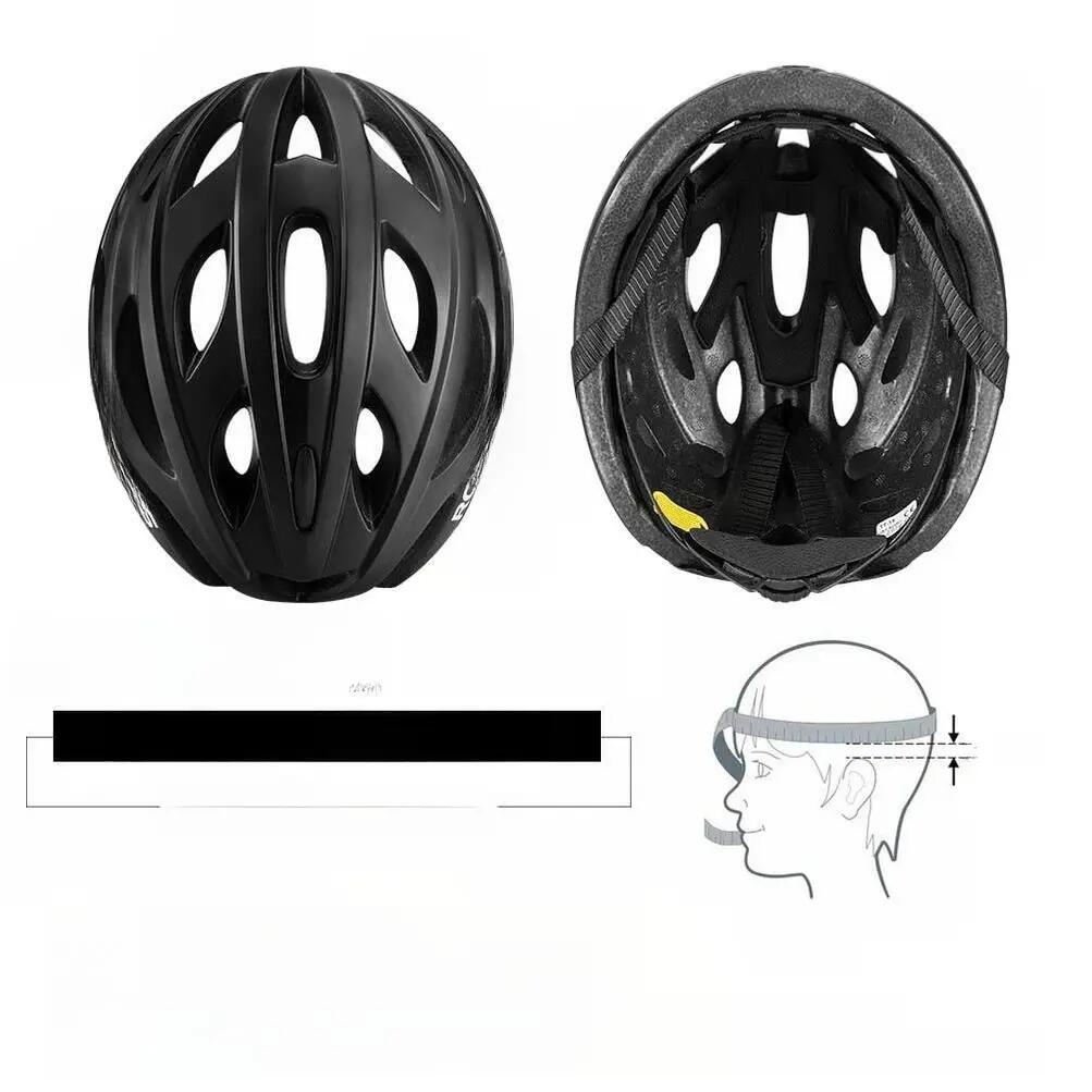 Capacete de bicicleta com óculos ROCKBROS 3/5