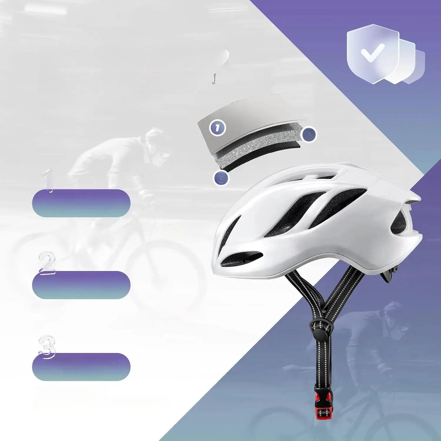 Casco bici per uomo e donna con ventilazione 3/5