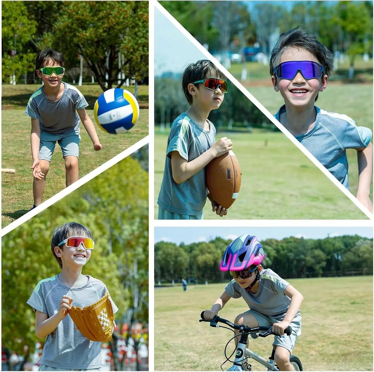 Occhiali da sole sport polarizzati per bambini 4/5