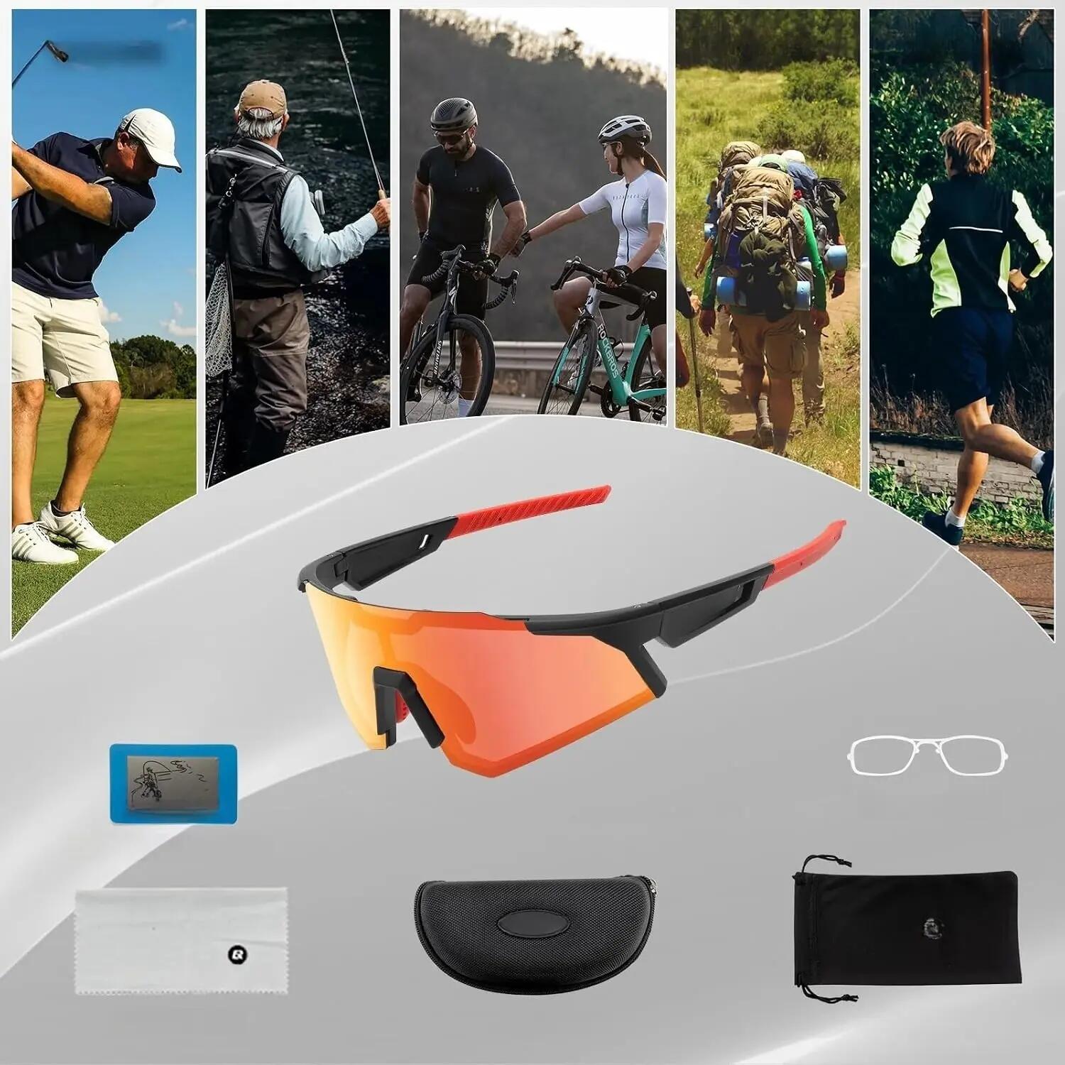 Lunettes vélo polarisées HD monture TR90 6/6