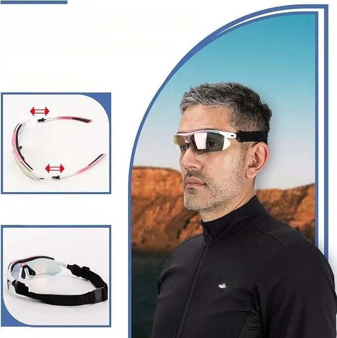 Fotochromatické a polarizované sportovní brýle 3/3