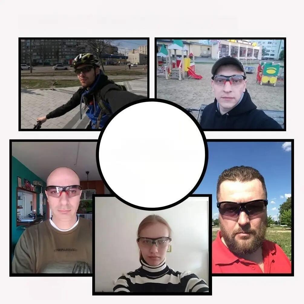Óculos de sol fotocromáticos com proteção UV 7/7