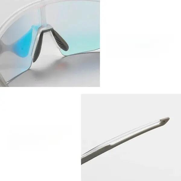 Óculos de ciclismo fotocromáticos com proteção UV 5/6