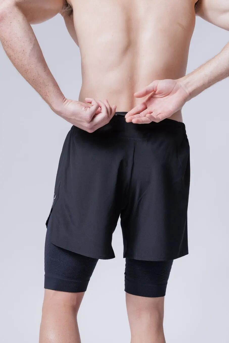 Short 2-en-1 X-Bionic Effektor Noir Homme 5/5