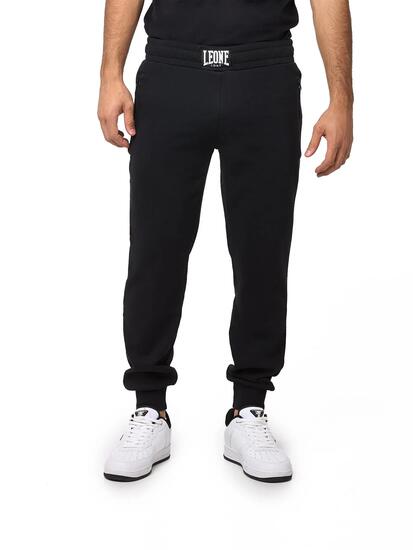 Pantalone sportivo da uomo con tasche con chiusura zip Leone B&W