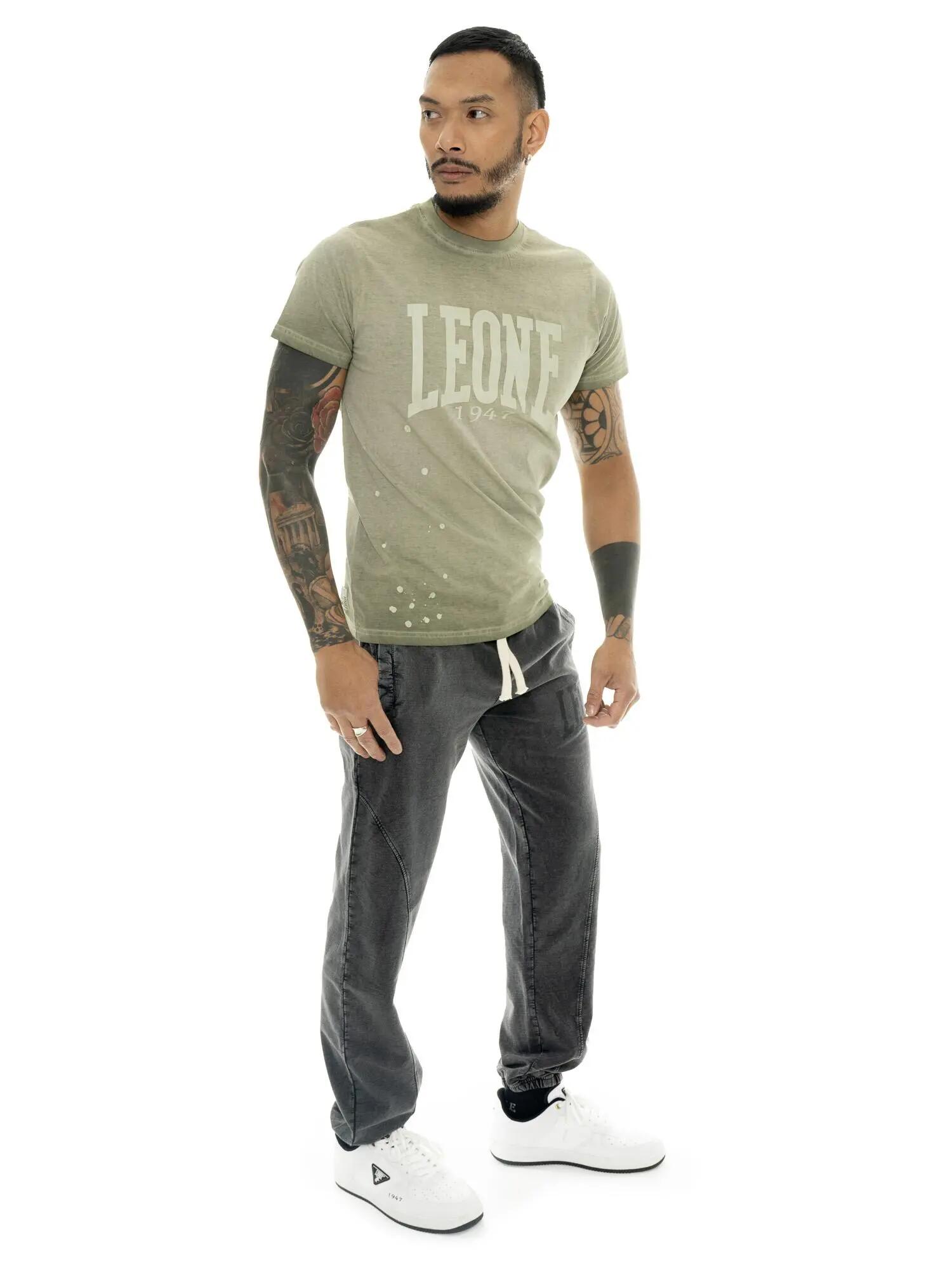 Camiseta masculina Leone Old Wash em algodão lavado 2/5