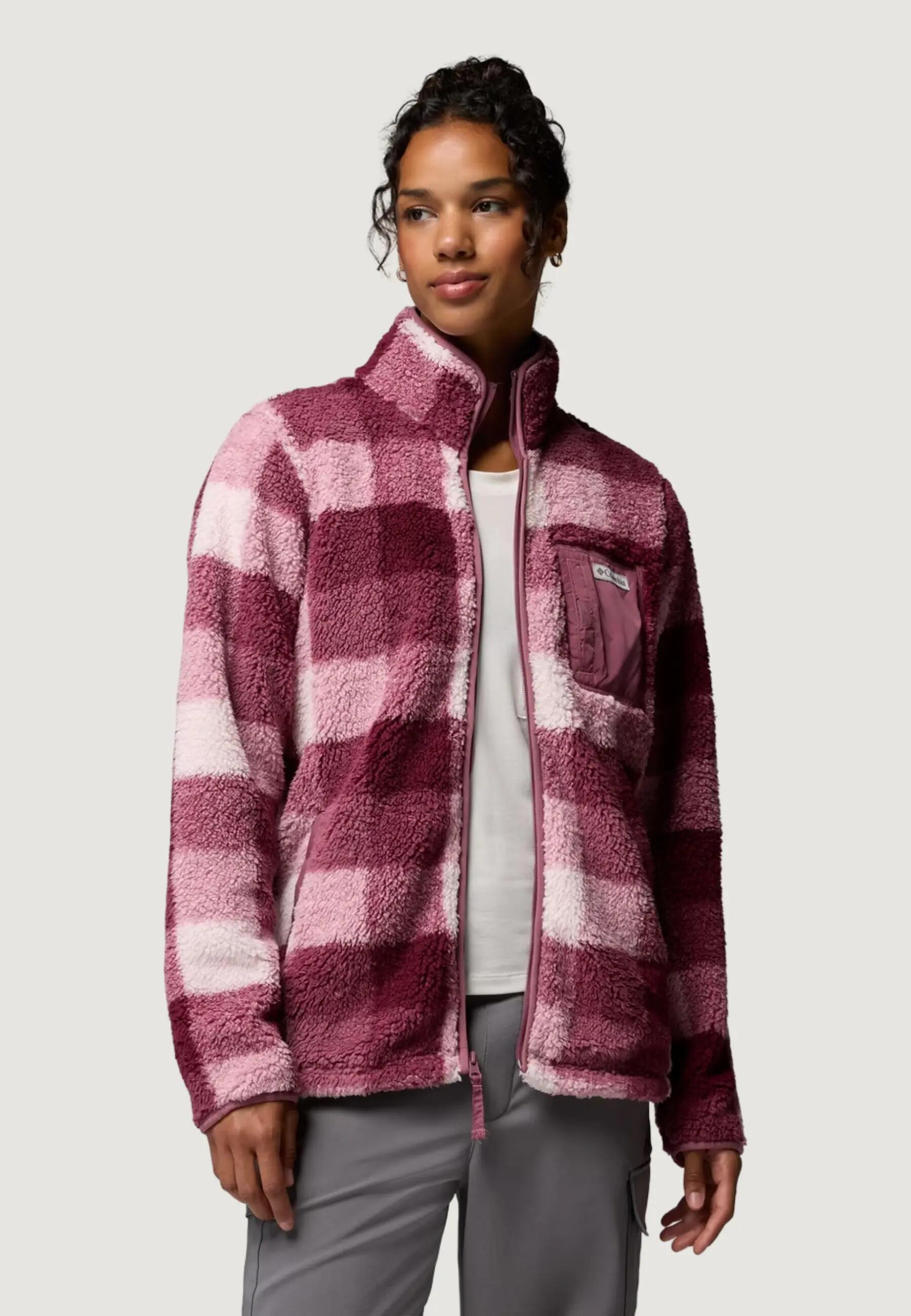sweat-shirt West Bend Print Full Zip II FEMME rose 2/5