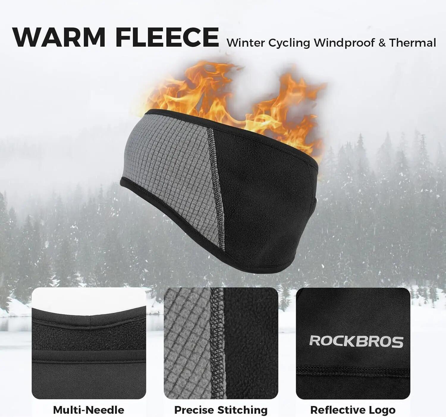 Faixa de inverno para ciclismo e desportos ao ar livre 2/6