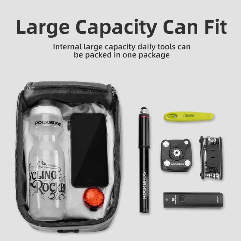 Sacoche arrière de vélo haut de gamme 5/7