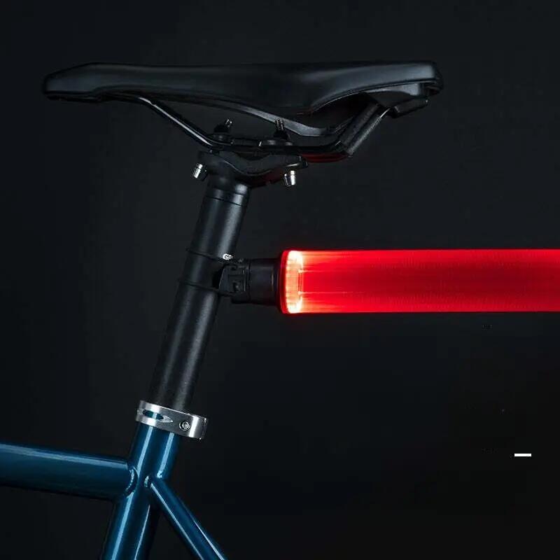 Luce posteriore bici frenata automatica USB-C impermeabile IPX7 2/7