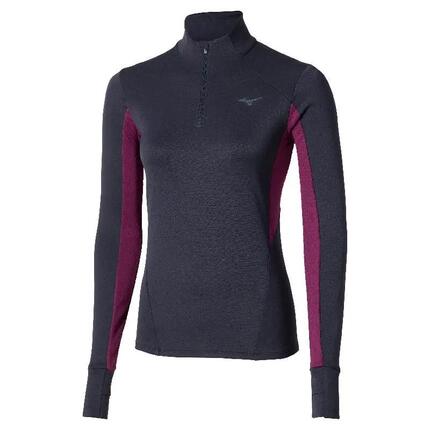 Bluza do biegania damska Mizuno Active Warm Half Zip