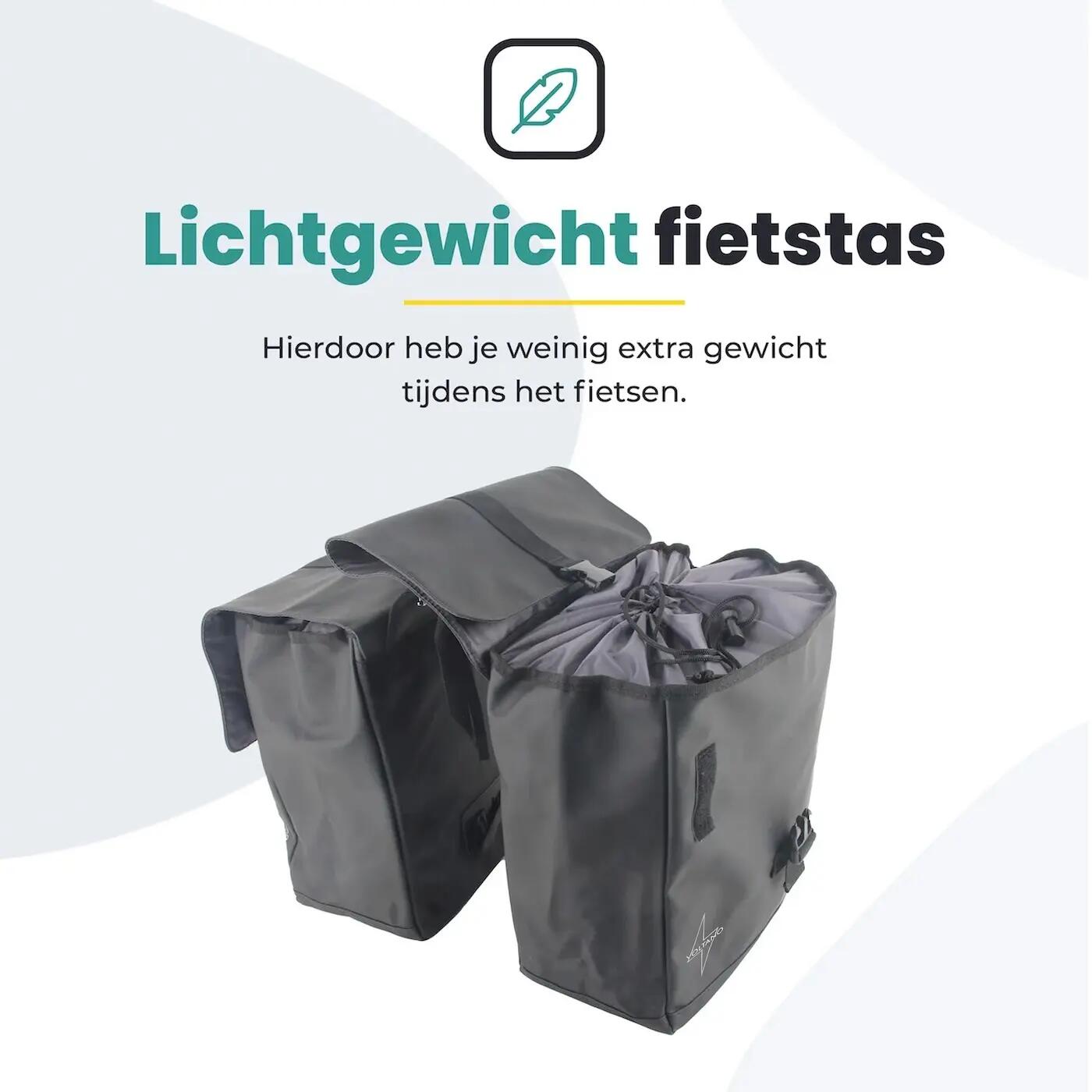 Fietstas voor Toerfietsen van het merk VOLTANO - Unisex - Kleur ZWART -  - 30 2/7