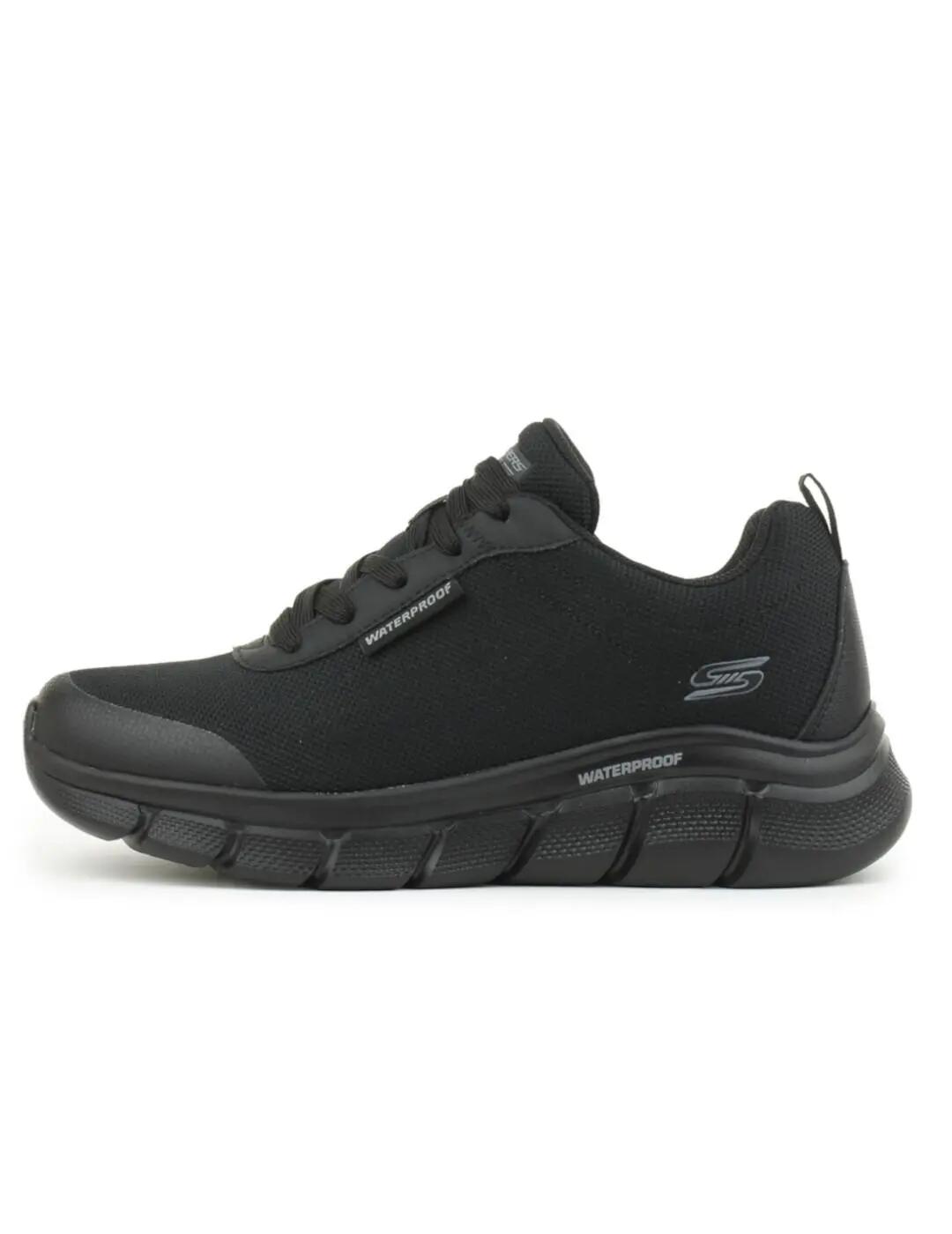 Tênis masculino Skechers 118111-bbk preto. 2/7