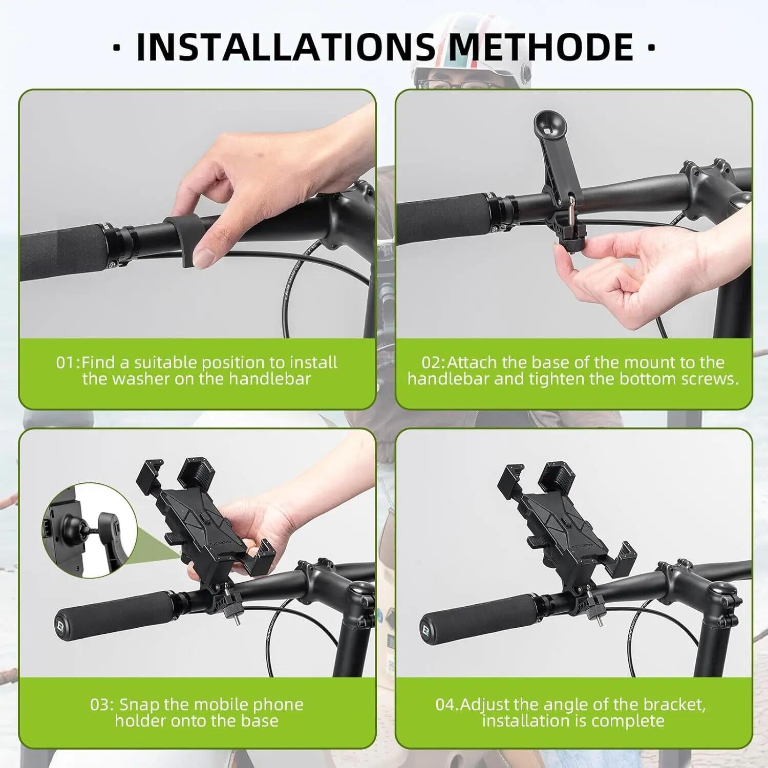 Supporto telefono bici e moto regolabile 5/7