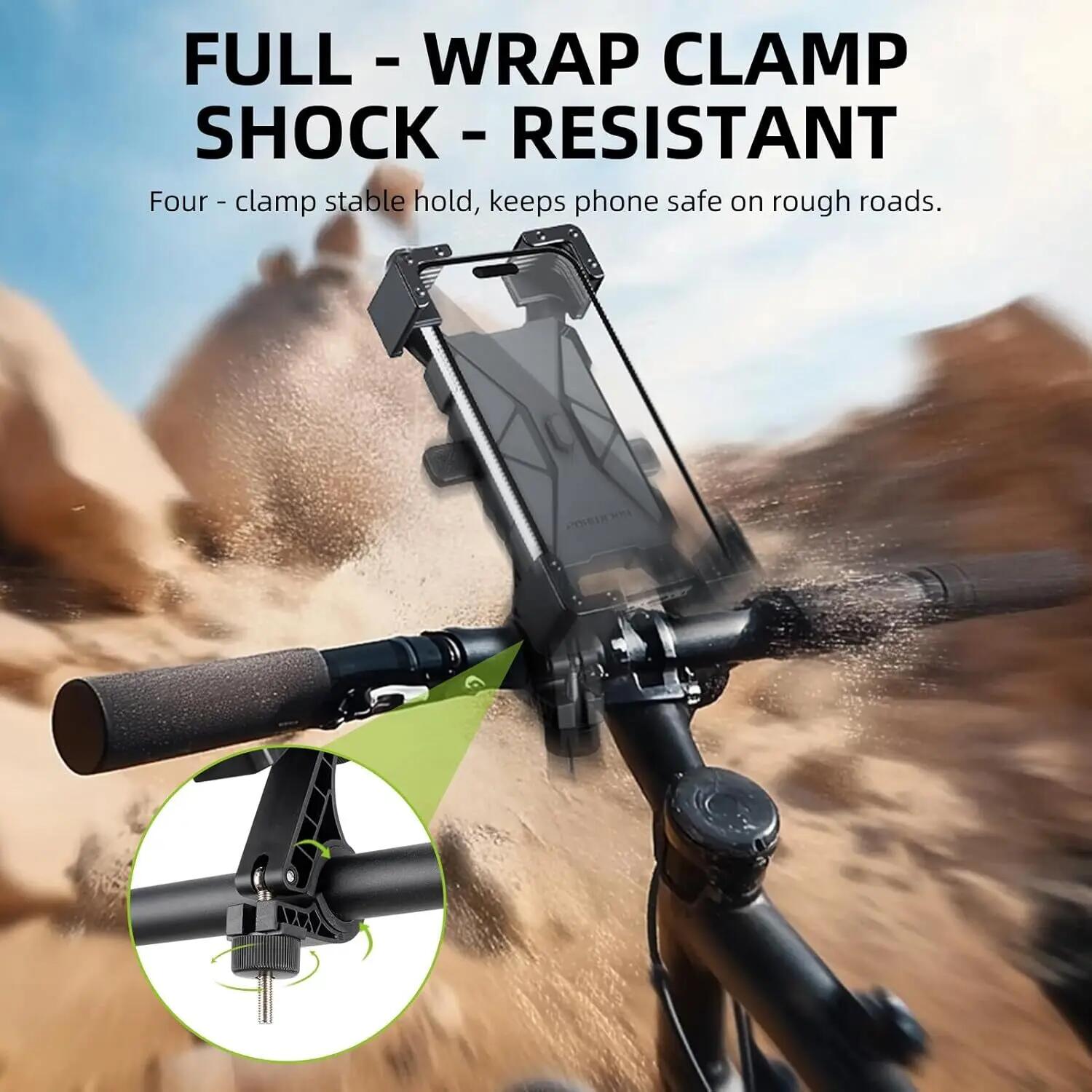 Supporto telefono bici e moto regolabile 4/7