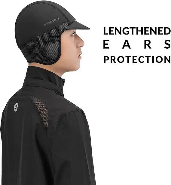 Muts fiets winter warm elastisch ROCKBROS 3/6
