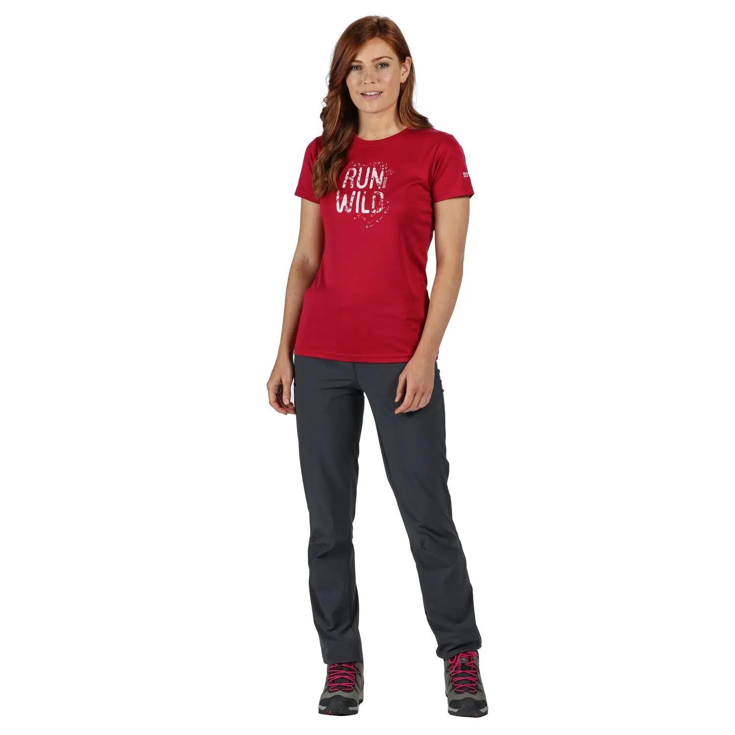 Regatta Xert Stretch Damen Outdoorhose mit Gürtel in Kurzgröße 2/7