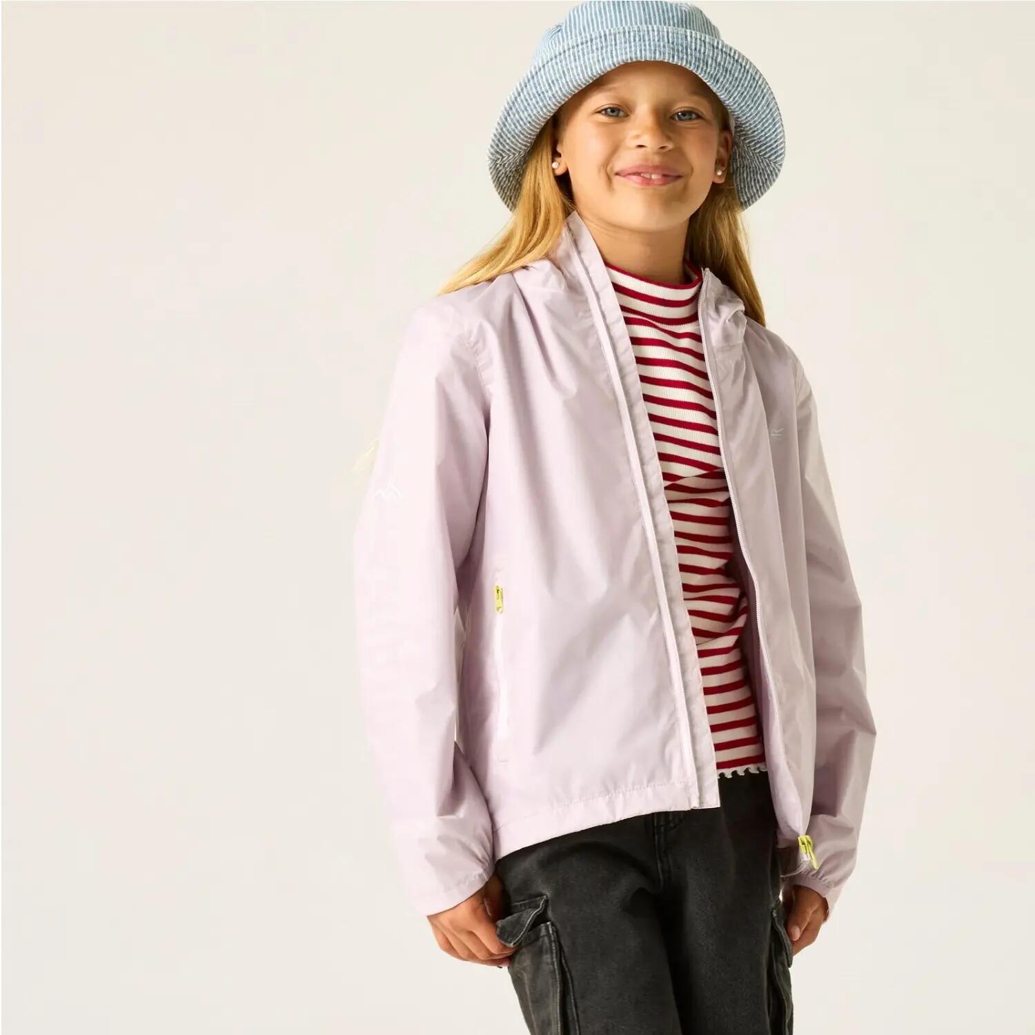 Kinderjas met capuchon, waterdicht 5/7