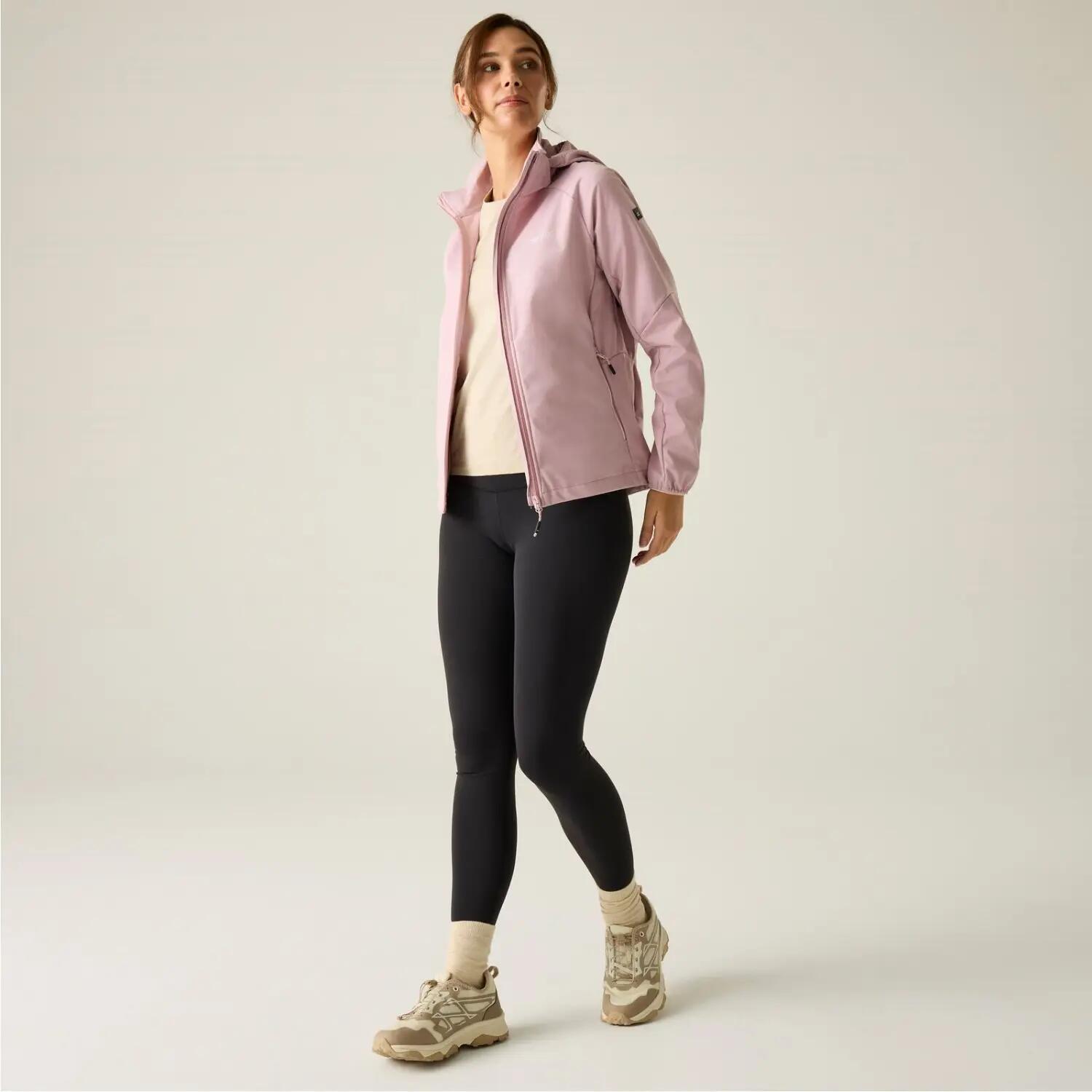 Giacca softshell antivento con cappuccio Bourda da donna 4/6