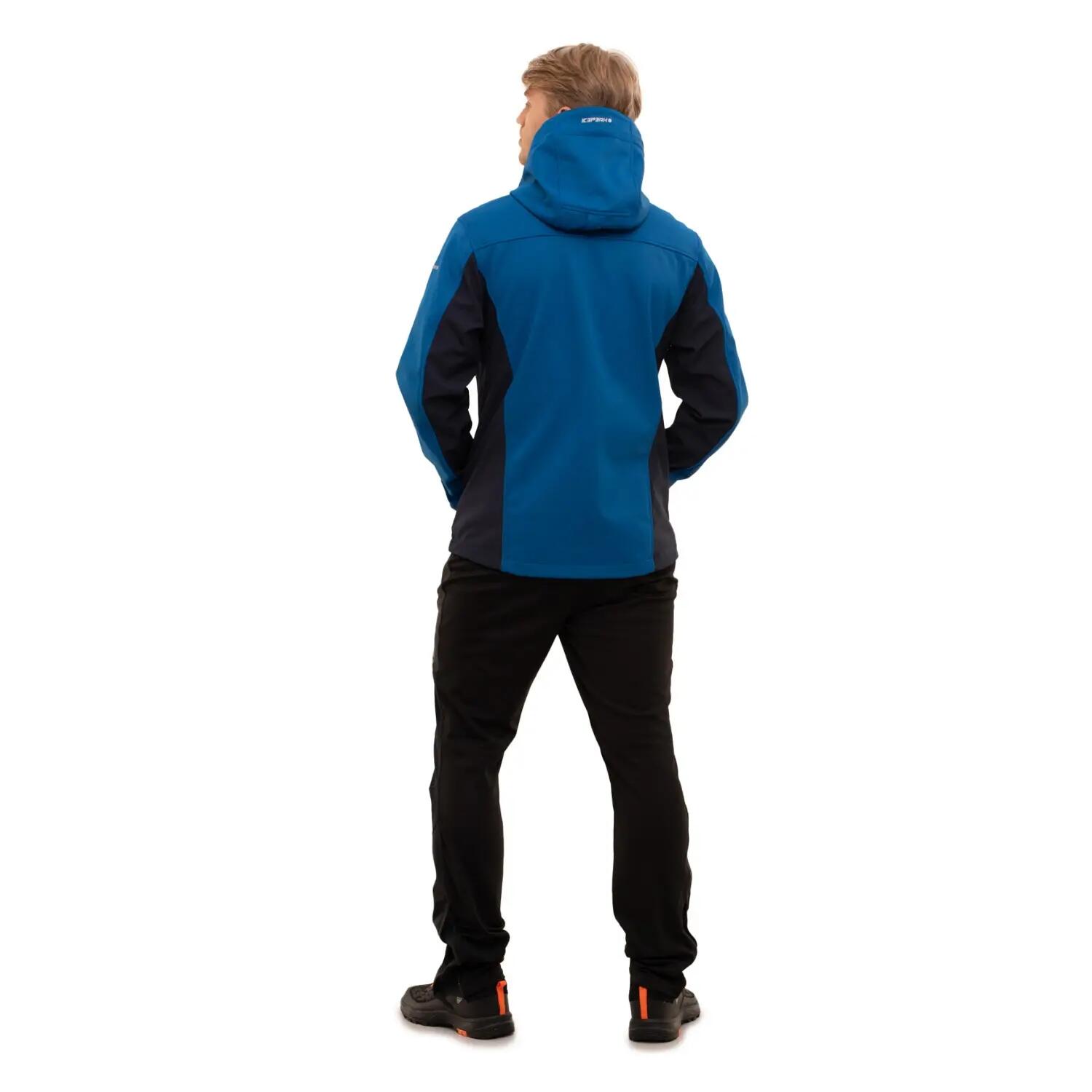 Icepeak Bazine Softshelljacke für Herren mit Kapuze und 5.000mm Wassersäule 4/5
