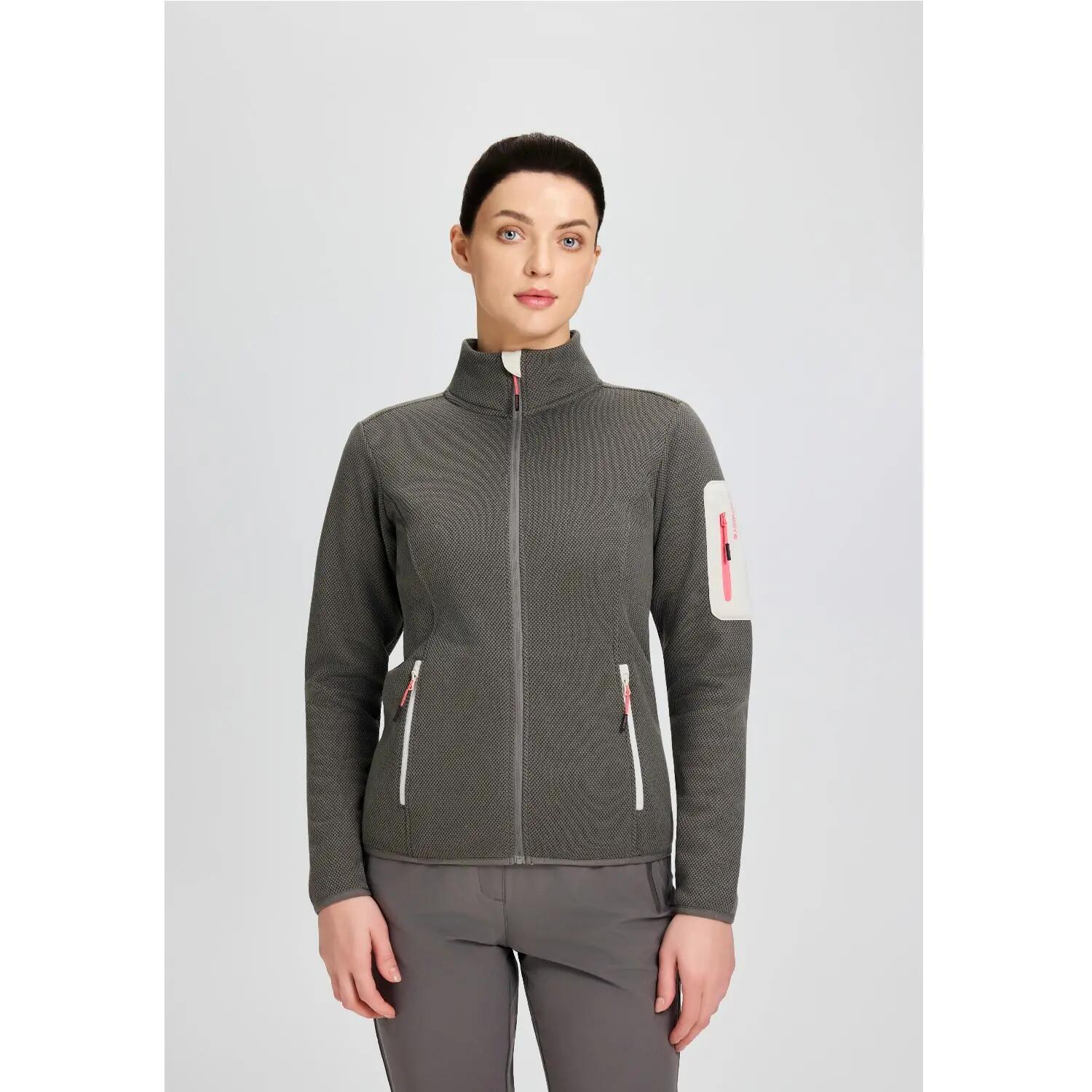 Icepeak Bowersville Strickfleecejacke für Damen ohne Kapuze 3/10