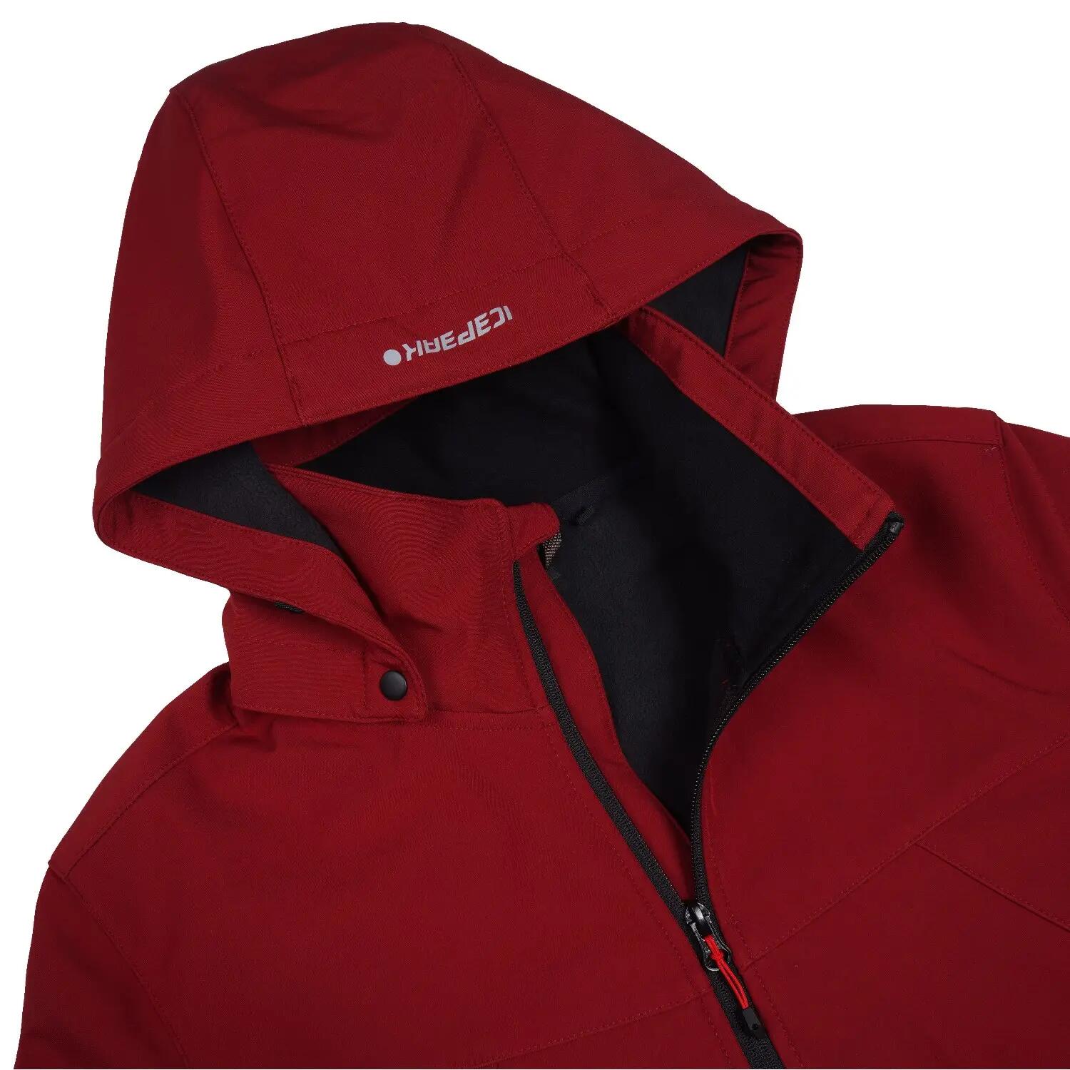 Icepeak Brimfield Softshelljacke für Herren mit Kapuze 3/5