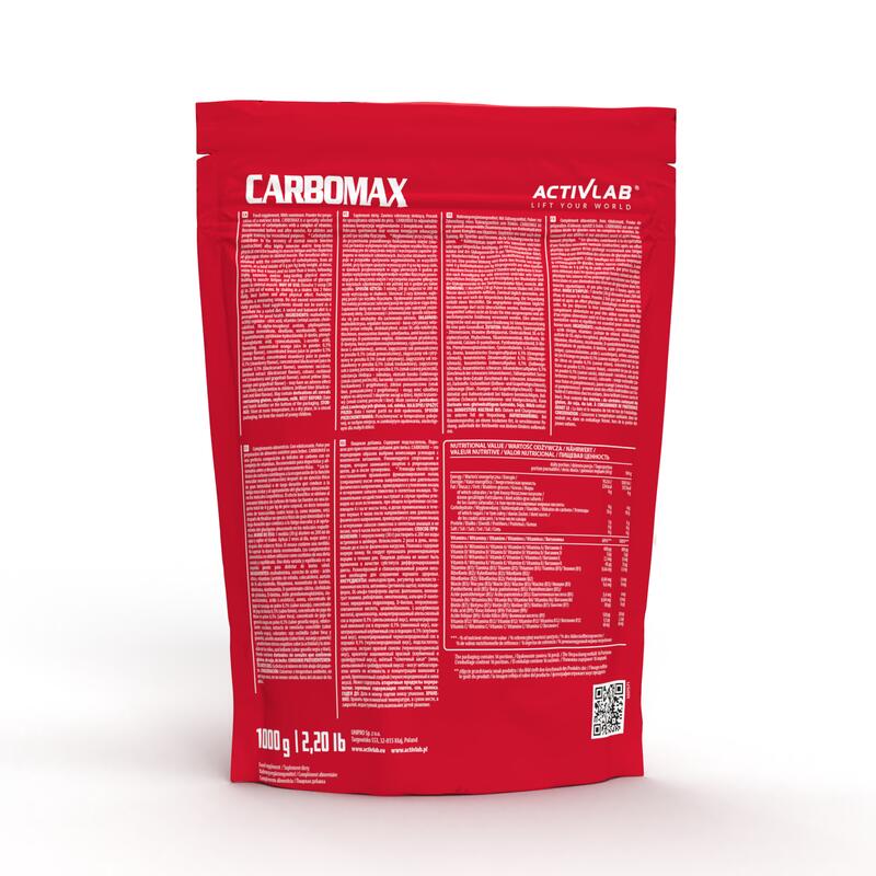 Activlab CarboMax Energy Power Dynamic (1000g) Strawberry