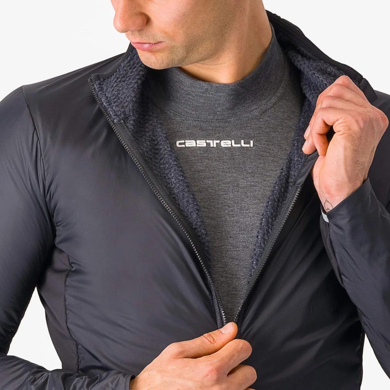 Veste Hiver Castelli Fly Direct Noir/Gris 4/6