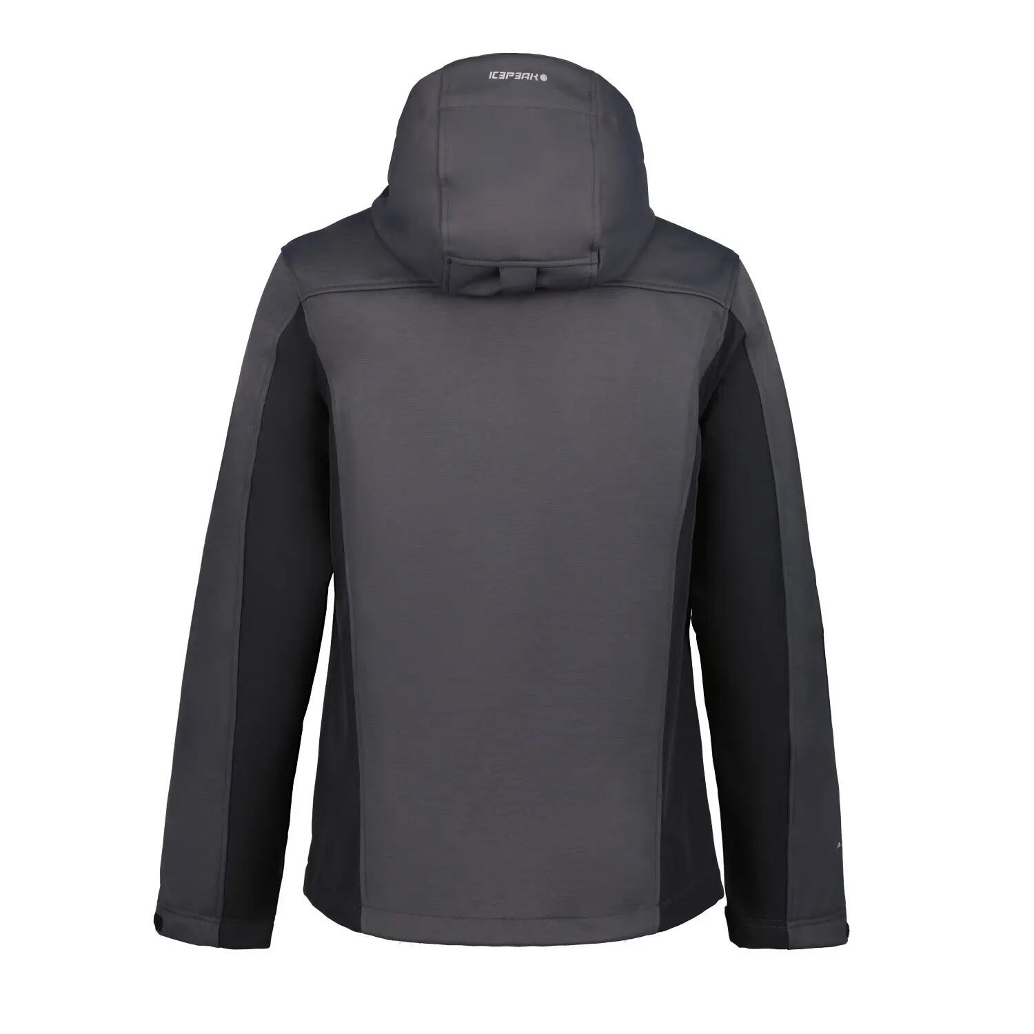 Icepeak Bazine Softshelljacke für Herren mit Kapuze und 5.000mm Wassersäule 2/3