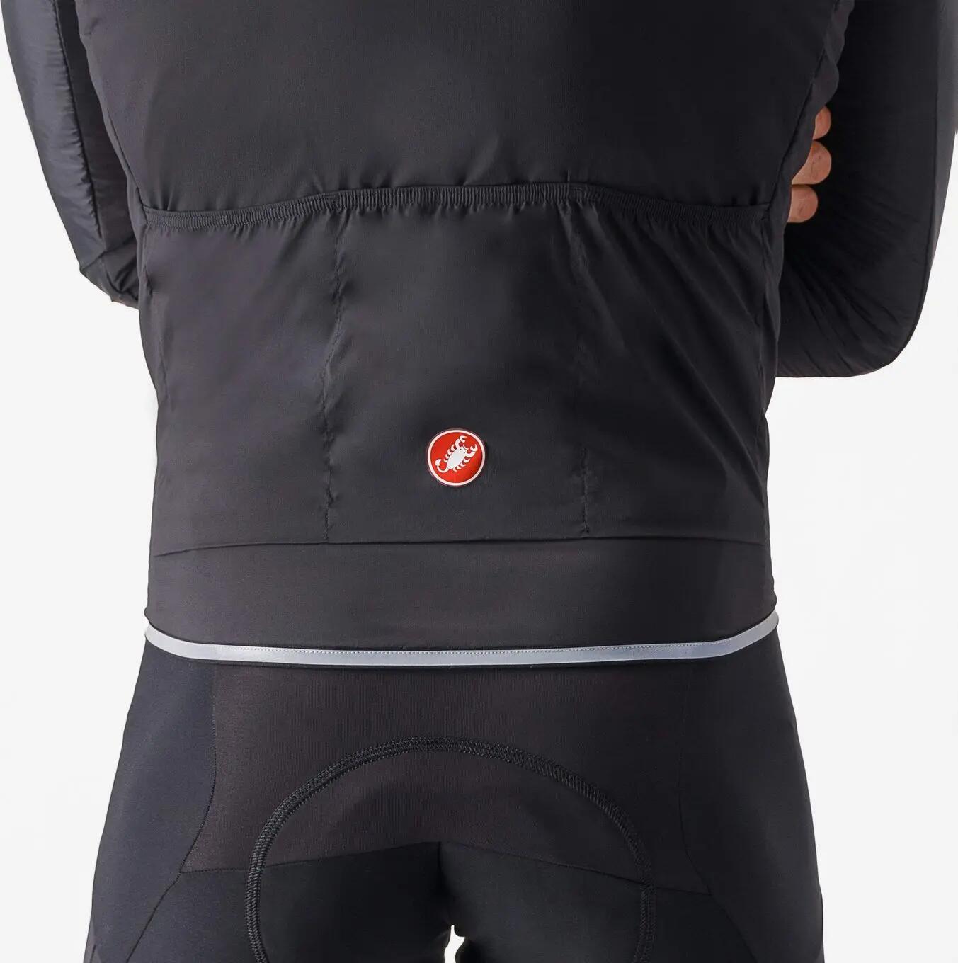 Veste Hiver Castelli Fly Direct Noir/Gris 3/6