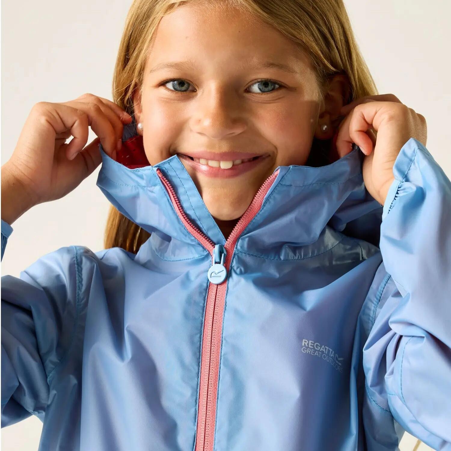Giacca impermeabile con cappuccio Lever per bambini 5/7