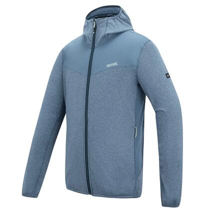 Couche intermédiaire à capuche zippée intégrale Finchdale Marl pour homme