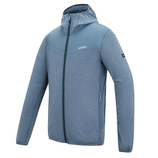 Couche intermédiaire à capuche zippée intégrale Finchdale Marl pour homme