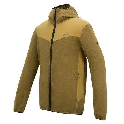 Couche intermédiaire à capuche zippée intégrale Finchdale Marl pour homme