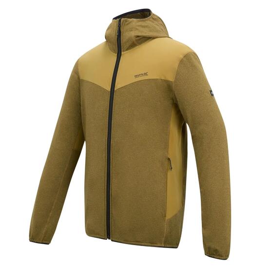 Couche intermédiaire à capuche zippée intégrale Finchdale Marl pour homme
