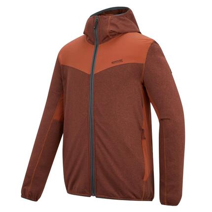 Couche intermédiaire à capuche zippée intégrale Finchdale Marl pour homme