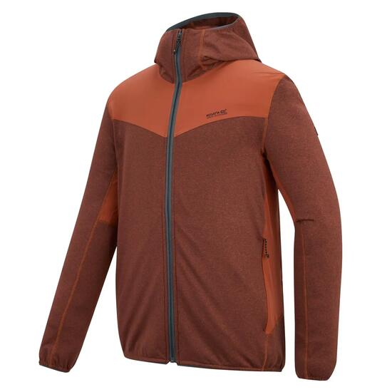 Couche intermédiaire à capuche zippée intégrale Finchdale Marl pour homme