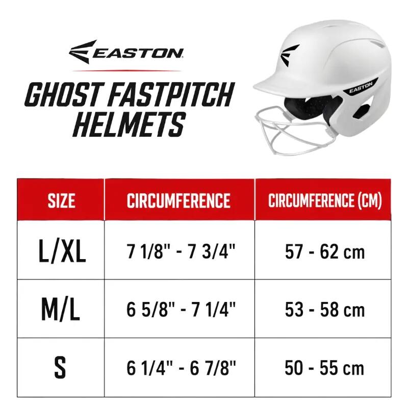 Easton Ghost Helmet Matte w/Mask L/XL White 5/5