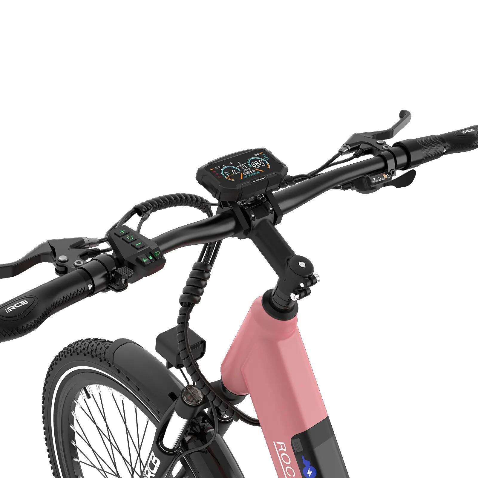 Rower elektryczny miejski G6 27,5" czujnik momentu 13Ah 60‑120km NFC i aplikacja 7/7