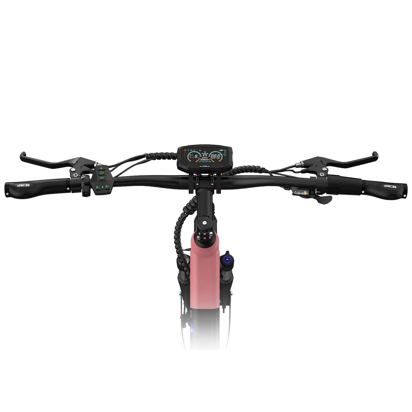 Rower elektryczny miejski G6 27,5" czujnik momentu 13Ah 60‑120km NFC i aplikacja 6/7