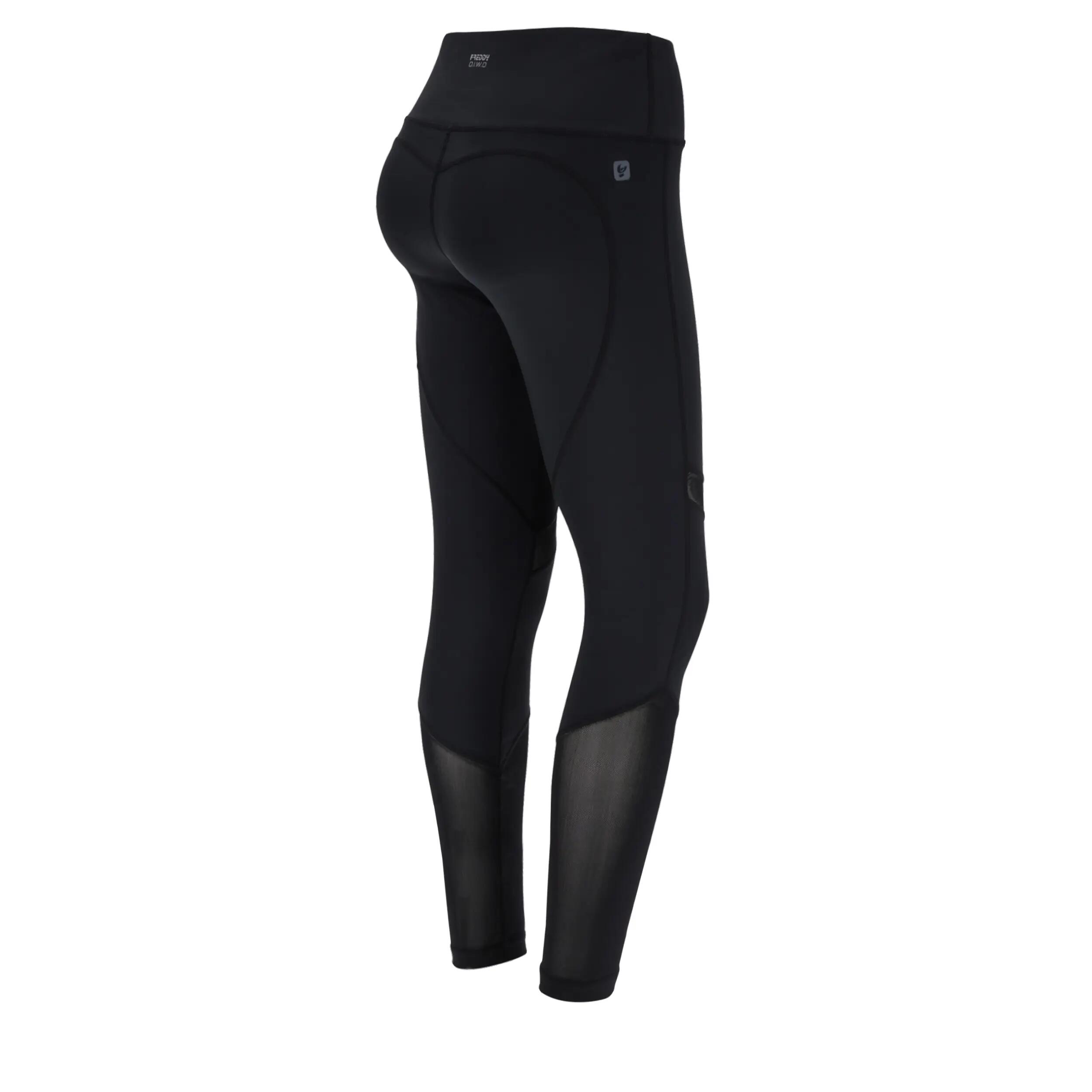 Mallas leggings SuperFit de tejido sostenible con inserciones de rejilla 7/7