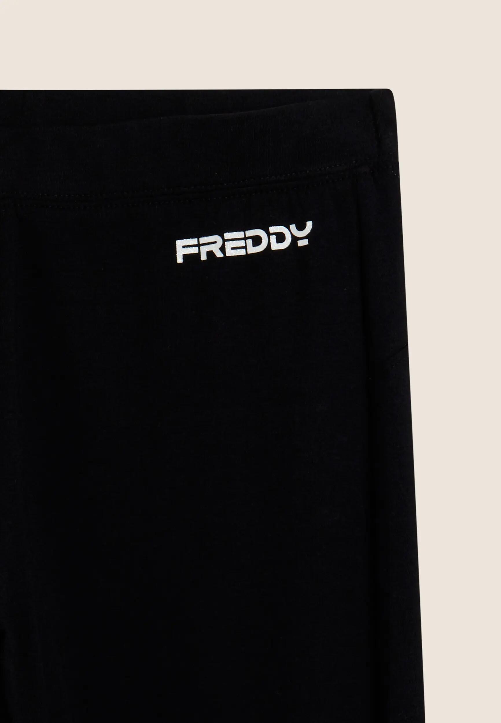 7/8 leggings met klein FREDDY-logo in glitter 6/6