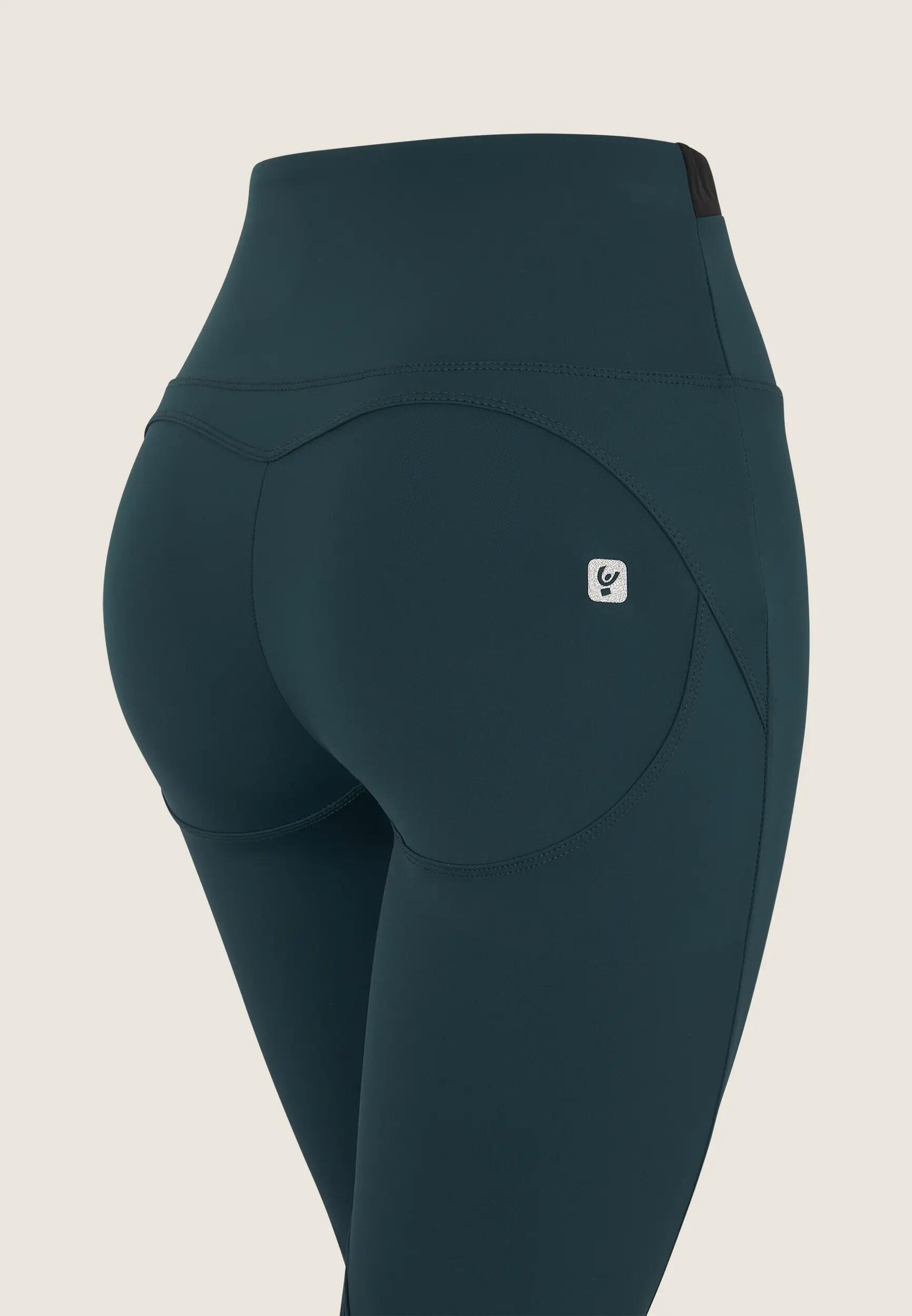 Leggings flare WR.UP CORE vita altissima inserti a contrasto 6/6