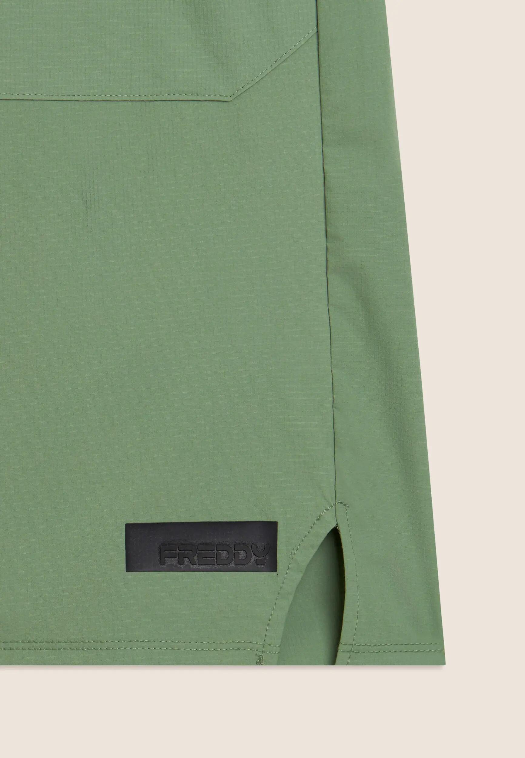 Bermuda Regular Nylon Rip-Stop con Tasche Zip 6/6